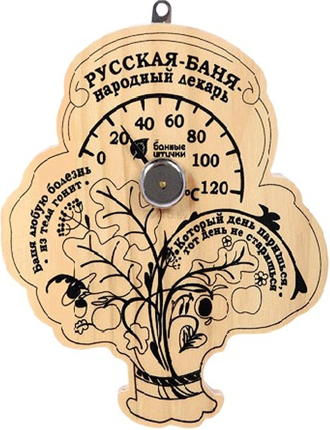 Термометр для бани и сауны БАННЫЕ ШТУЧКИ Пословицы (18052)