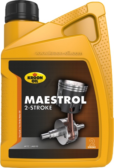 Масло двухтактное полусинтетическое KROON-OIL Maestrol 1 л (02220)
