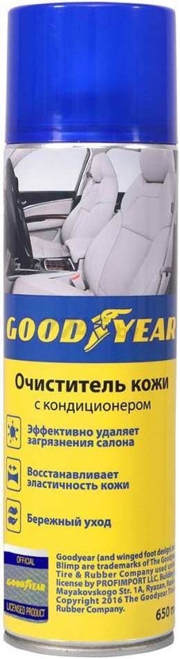 Очиститель-кондиционер для кожи GOODYEAR Leather cleaner & conditioner 650 мл (GY000710)