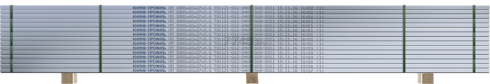 Профиль для гипсокартона потолочный KNAUF CD 60х27х0,6 мм 3 м - Фото 4