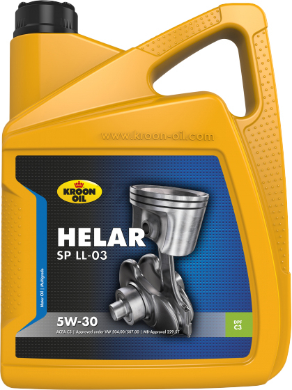 Моторное масло 5W30 синтетическое KROON-OIL Helar SP LL-03 5 л (33088)