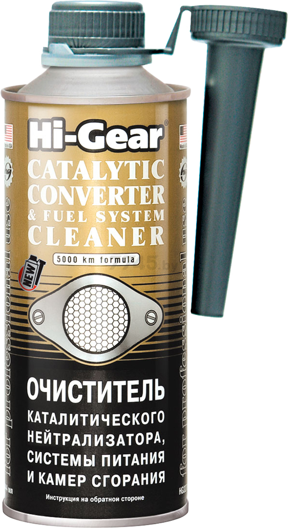 Очиститель каталитического нейтрализатора HI-GEAR Catalytic Converter & Fuel System Cleaner 444 мл (HG3270)