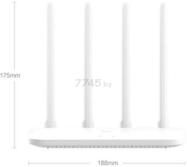 Wi-Fi роутер XIAOMI Mi Router 4A Gigabit Edition (DVB4224GL) - Фото 4