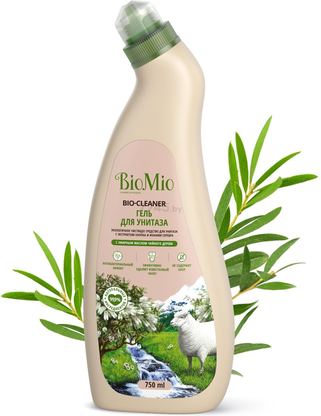 Средство чистящее для унитаза BIOMIO Bio-Cleaner Чайное дерево 0,75 л (4603014008039)