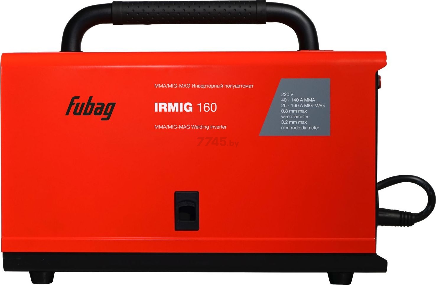 Полуавтомат сварочный FUBAG IRMIG 160 (31 431.1) - Фото 5