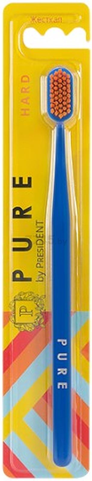 Зубная щетка PRESIDENT Pure Hard (9290126) - Фото 4