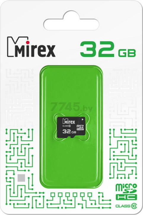 Карта памяти MIREX MicroSDXC 64 Гб Class 10 (13612-MC10SD64)