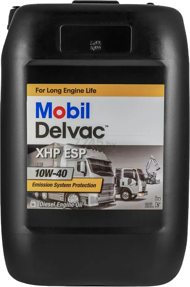Моторное масло 10W40 синтетическое MOBIL Delvac XHP ESP 20 л (152994) - Фото 2