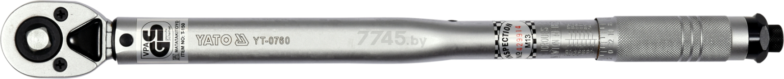Ключ динамометрический 42-210 Нм 1/2" YATO (YT-0760)