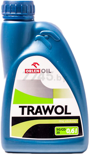 Масло четырехтактное SAE30 минеральное ORLEN OIL Trawol 0,6 л (5901001116507)