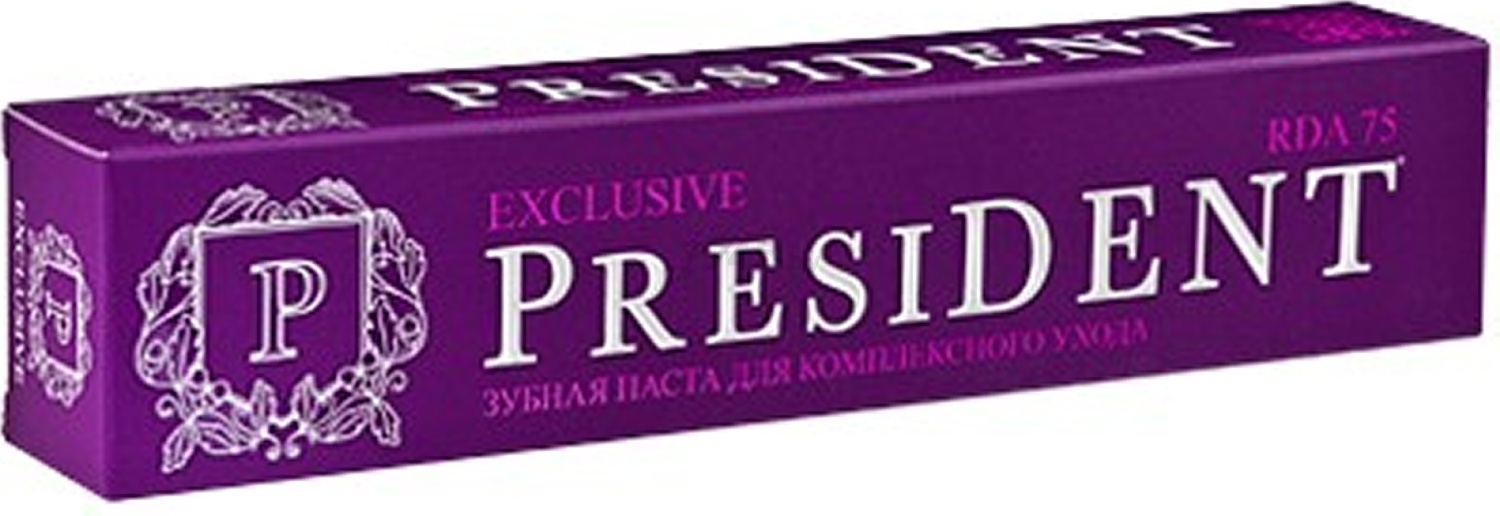 Зубная паста PRESIDENT Exclusive 75 мл (9880144)