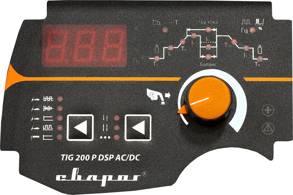 Инвертор сварочный СВАРОГ Pro tig 200 P DSP AC/DC E201 (92681) - Фото 4