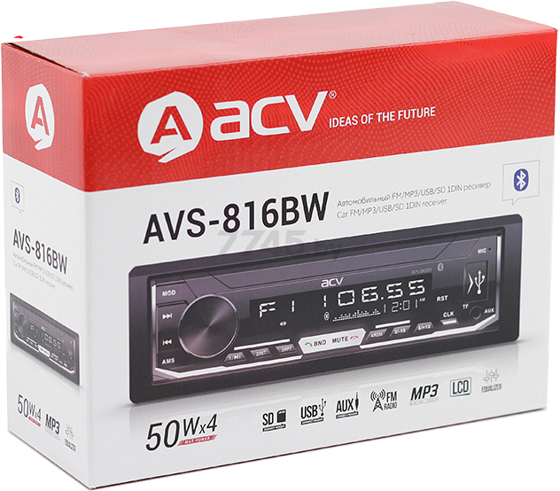 Автомагнитола ACV AVS-816BW - Фото 6