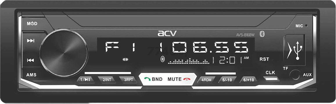 Автомагнитола ACV AVS-816BW