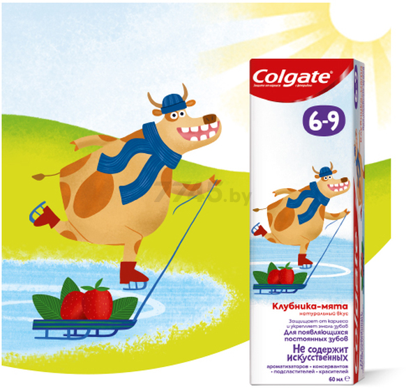 Зубная паста детская COLGATE С фторидом от 6 до 9 лет 60 мл (6920354825590) - Фото 9