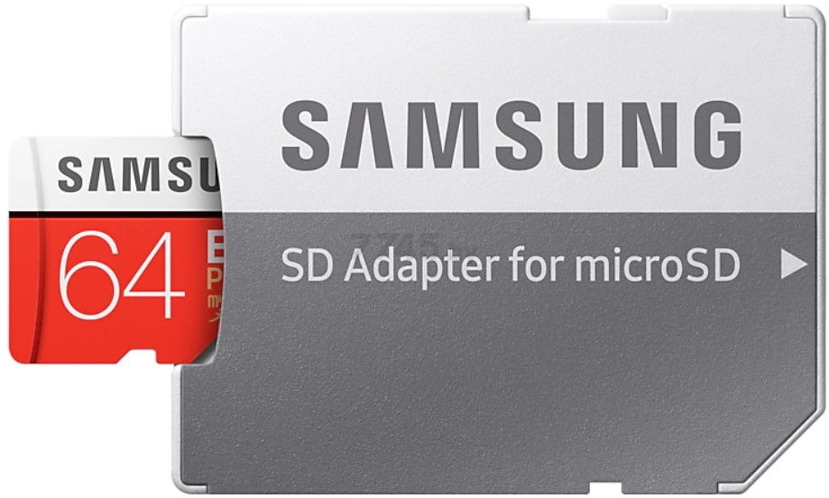 Карта памяти SAMSUNG MicroSDXC 64 Гб EVO plus 2020 с адаптером SD (MB-MC64HA/RU) - Фото 5