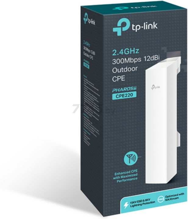 Точка доступа беспроводная TP-LINK CPE220 - Фото 5
