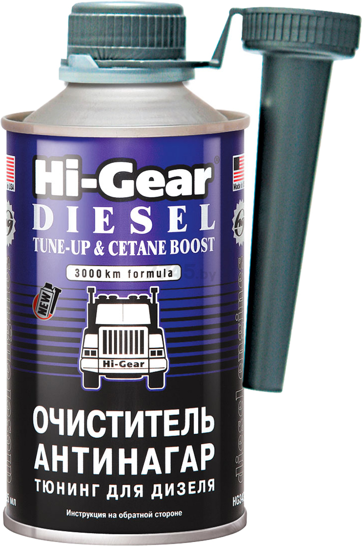 Присадка в дизельное топливо HI-GEAR Diesel Tune-Up 325 мл (HG3436)