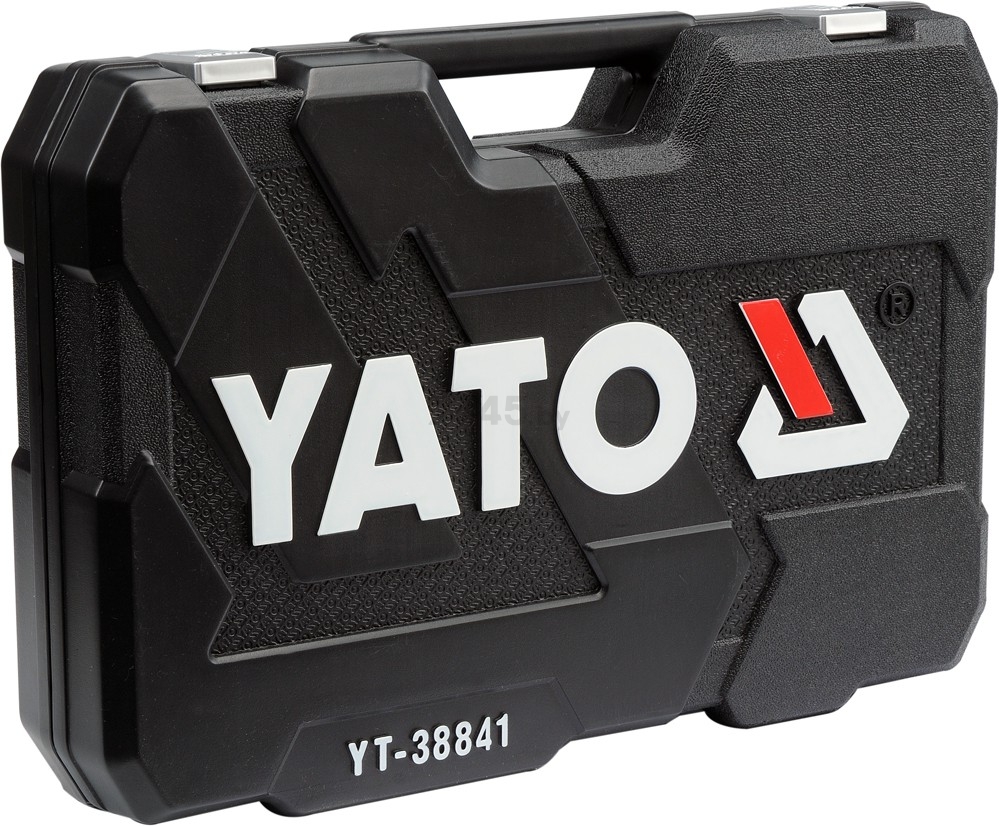 Набор инструментов 1/4", 3/8", 1/2" 6 граней 216 предметов YATO (YT-38841) - Фото 3