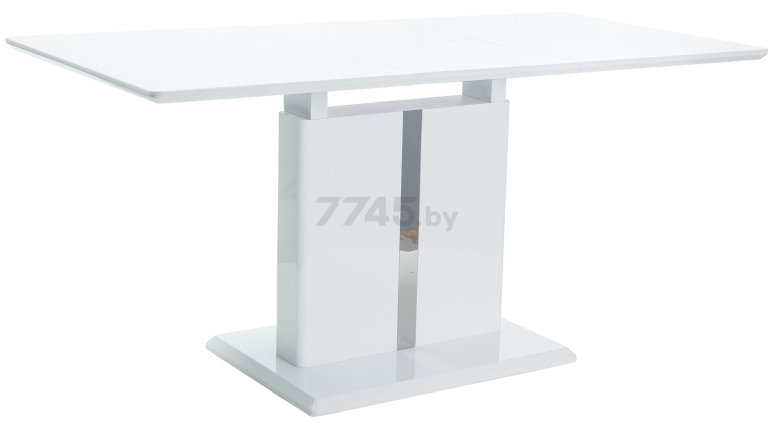 Стол кухонный SIGNAL Dallas белый лак 110-150х75х76 см (DALLASBB110)