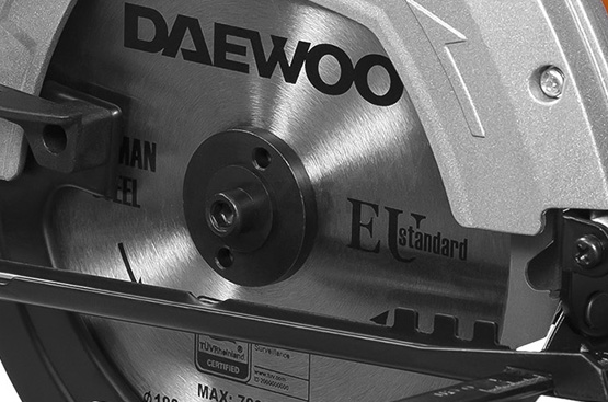 Пила циркулярная DAEWOO POWER DAS1500-190 - Фото 7