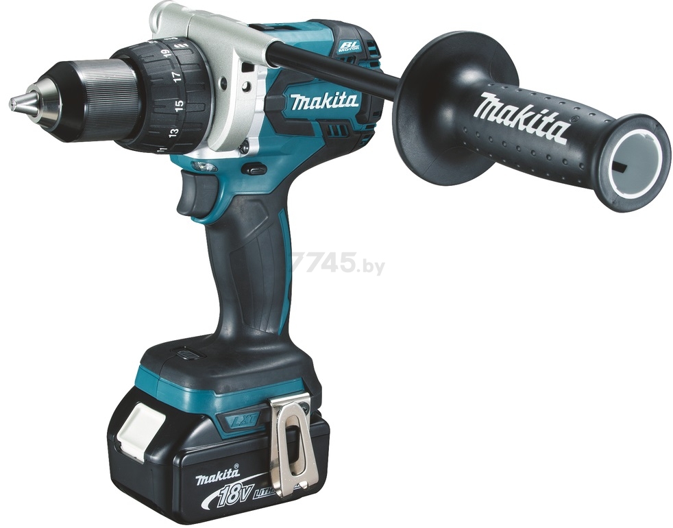 Дрель-шуруповерт аккумуляторная MAKITA DDF 481 RF (DDF481RF) - Фото 2