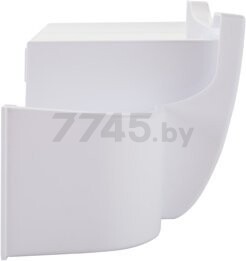 Держатель для туалетной бумаги BEROSSI Mira белый (АС25001012) - Фото 4