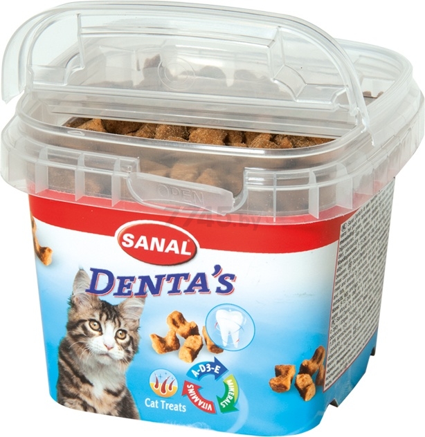 Лакомство для кошек SANAL Denta's Для зубов 75 г (8711908157308)