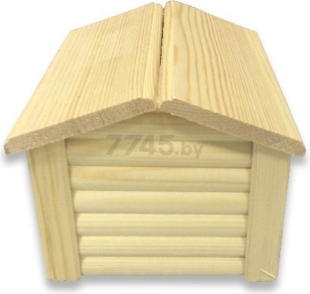 Домик для мелких грызунов GREEN FARM Дом с коньковой крышей И-224 (2000119430079) - Фото 4