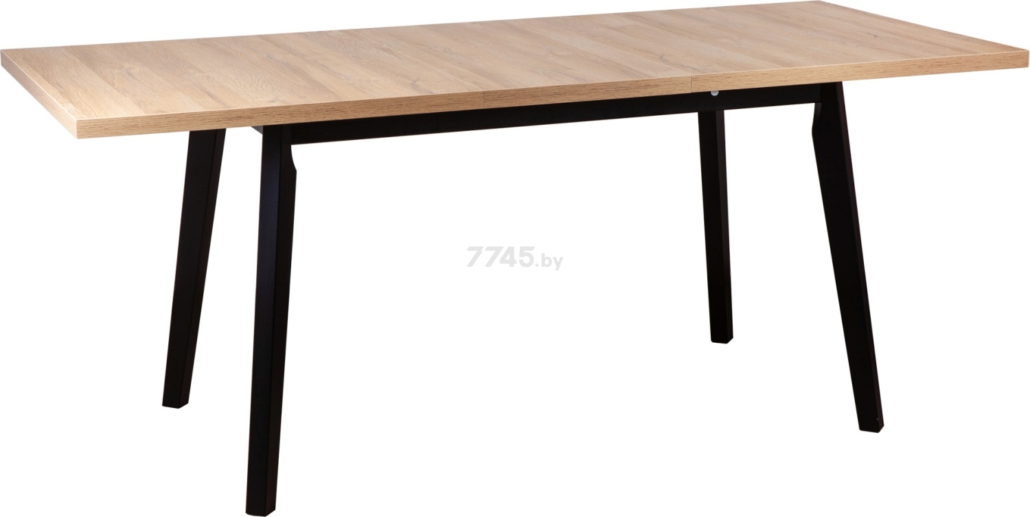 Стол кухонный DREWMIX Oslo 5 дуб грендсон/черный 140-180x80x75 см (69882) - Фото 2