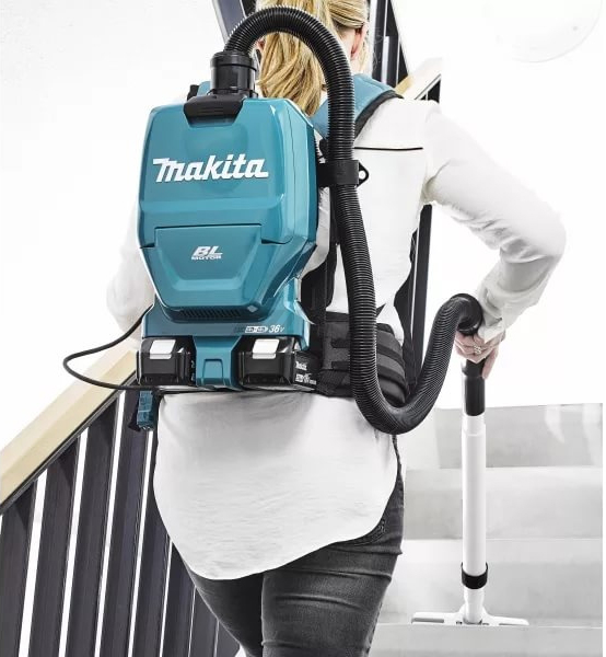 Пылесос строительный аккумуляторный MAKITA DVC 260 Z (DVC260Z) - Фото 2