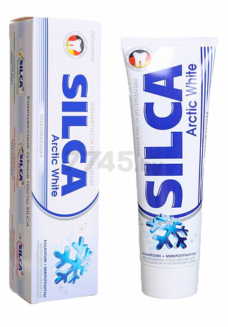 Зубная паста SILCA Arctic White 100 мл (0161053758)
