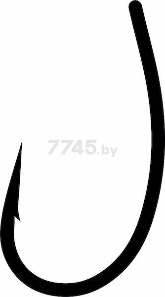 Крючки рыболовные одинарные CARPLABS Curve Shank №8 12 штук (765106908-S)
