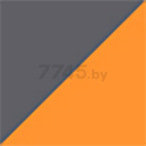 Кресло геймерское CHAIRMAN Game 22 серый/оранжевый (00-07023921) - Фото 4