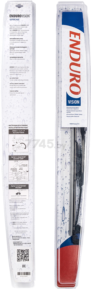 Щетка стеклоочистителя DENSO Endurovision 550 мм (EM-055) - Фото 2