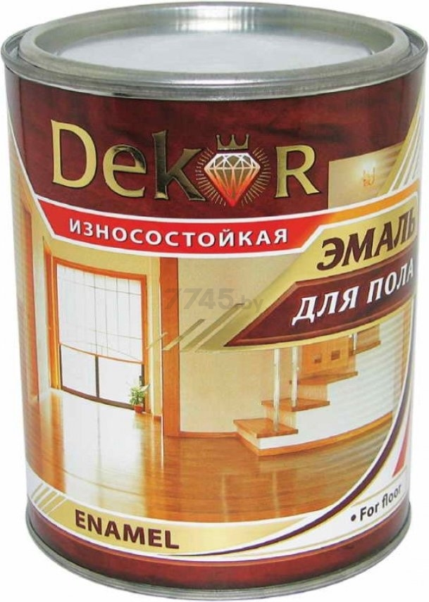 Эмаль алкидная DEKOR климентин 1,8 кг (49-315)