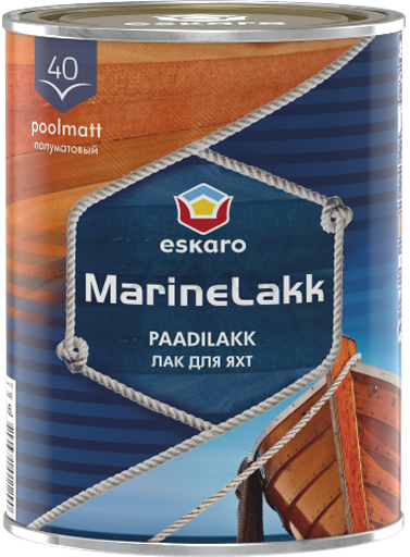 Лак алкидно-уретановый ESKARO Marine Lakk 40 0,95 л