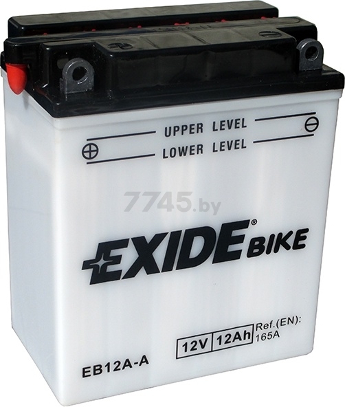 Аккумулятор для мотоцикла EXIDE 12 А·ч (EB12A-A)