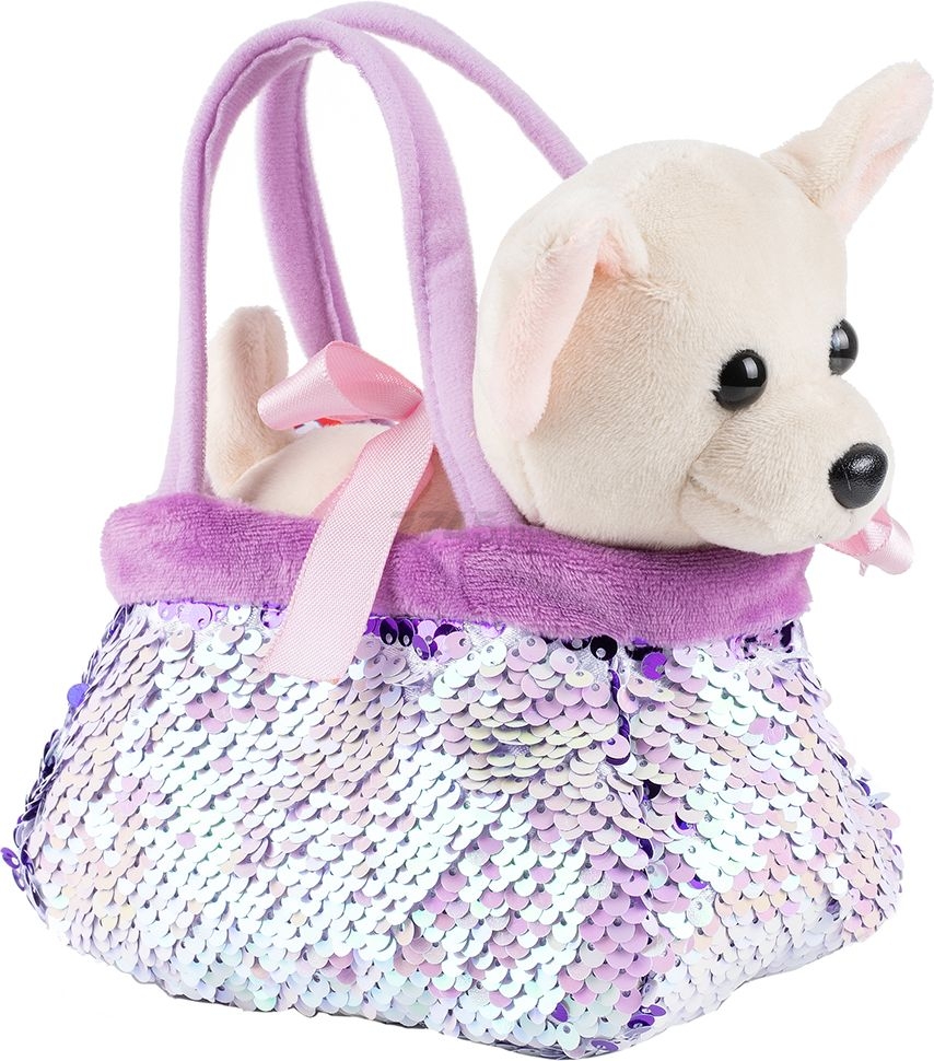 Игрушка мягкая FANCY Собачка в сумочке-переноске (SUMS0)