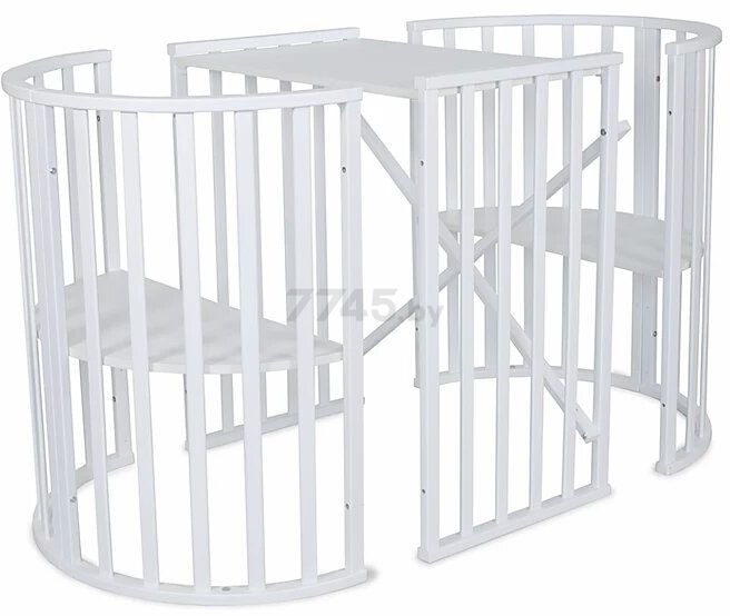 Кровать-трансформер детская СКВ-КОМПАНИ СКВ-10 6 в 1 белый (108001) - Фото 5
