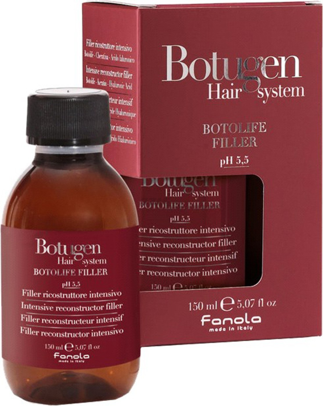 Филлер-сыворотка FANOLA Botugen Hair System Botolife Интенсивный реконструирующий 150 мл (86646)