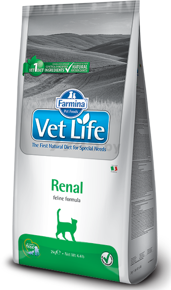 Сухой корм для кошек FARMINA Vet Life Renal 5 кг (8010276031884)