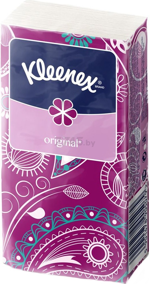 Платки носовые KLEENEX Original 10 штук (5901478905079) - Фото 2