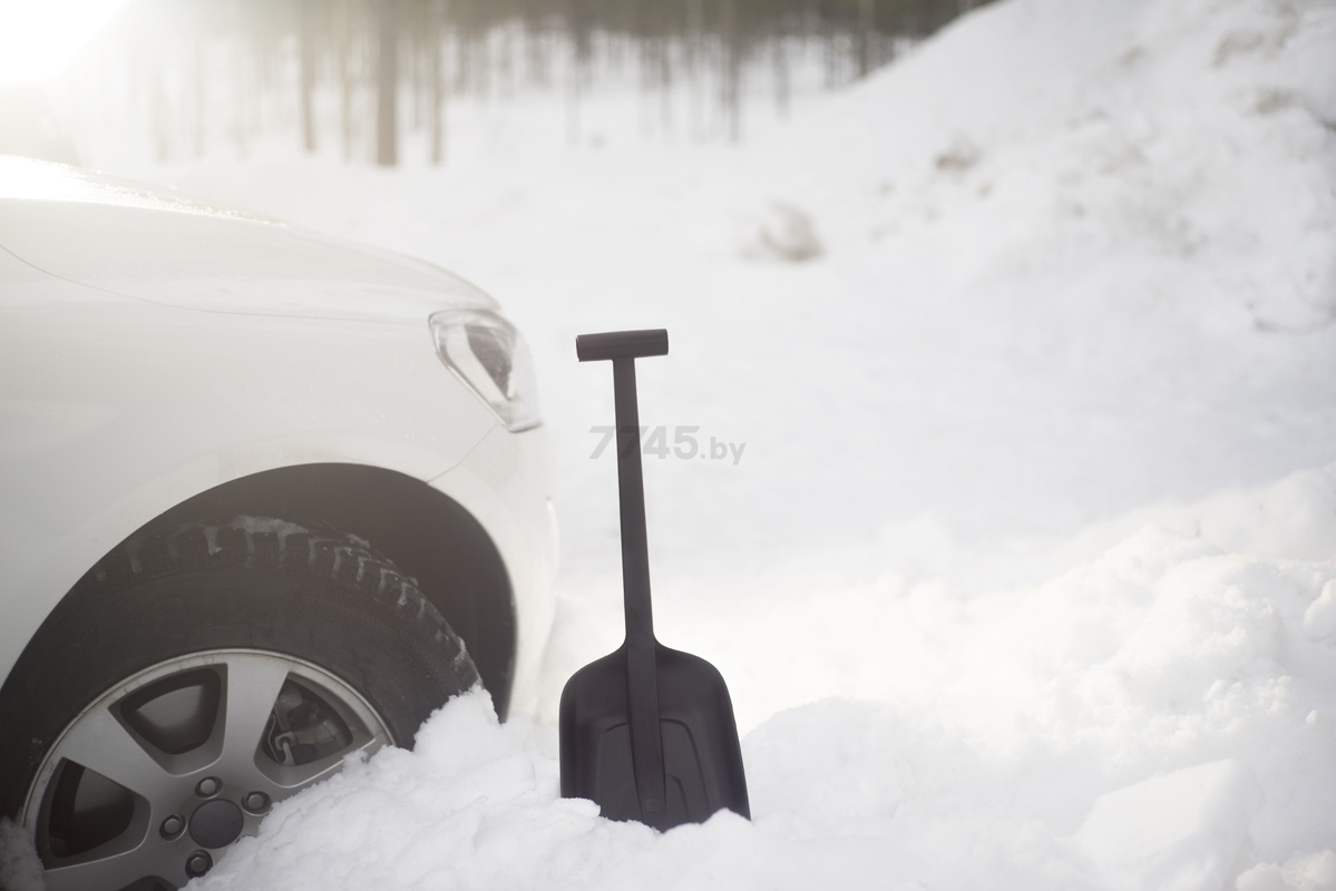 Лопата снеговая автомобильная 220х630 мм FISKARS Solid (1019353) - Фото 4