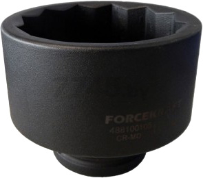 Головка ударная 1" 70 мм 12 граней глубокая FORCEKRAFT (FK-48810070)