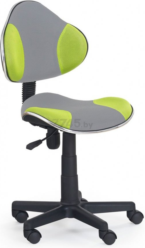 Кресло компьютерное HALMAR Flash 2 серо-зеленый