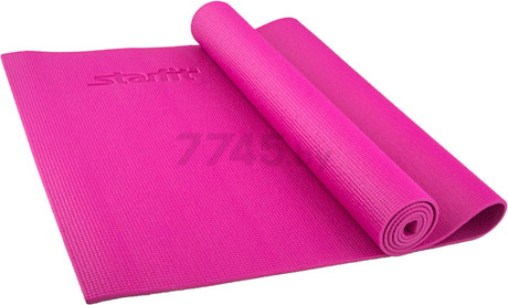 Коврик для йоги STARFIT FM-101 PVC розовый 173x61x0,5 (FM-101-05-PI)