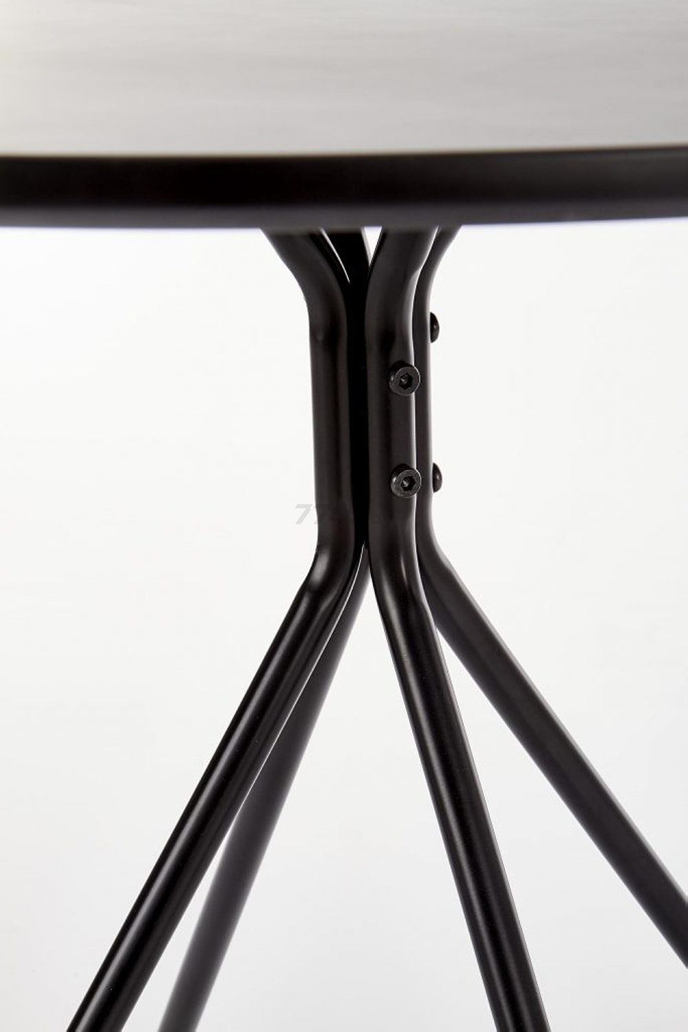 Стол кухонный HALMAR Fondi черный матовый 80х80х75 см (V-CH-FONDI-ST-CZARNY) - Фото 4