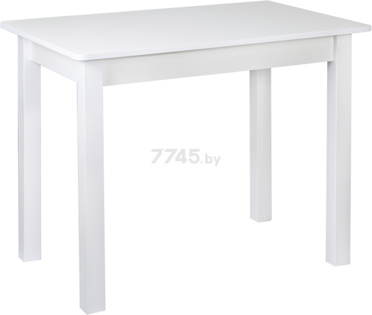 Стол кухонный FORT Прямоугольный ЛДСП белое дерево/белый 90x60x75 см (64175)