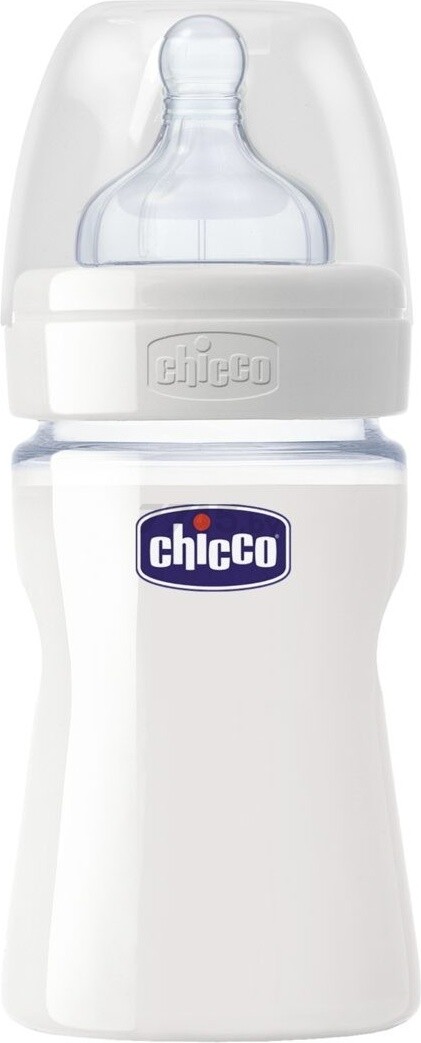 Бутылочка для кормления CHICCO Well-Being Glass от 0 мес 150 мл (00020711000000)